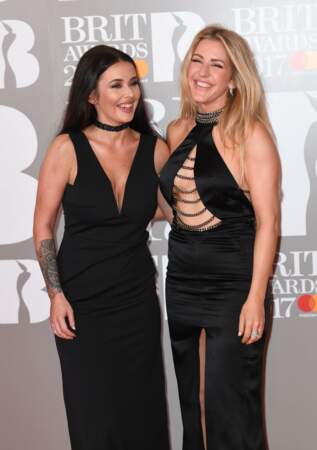 Brit Awards 2017 : Ellie Goulding et sa soeur 