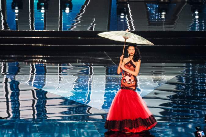 Miss Univers 2016 : Défilé en costume national pour Miss Chine