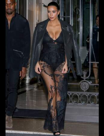 Voilà donc la tenue préférée de toutes celles portées par Kim Kardashian en 2014