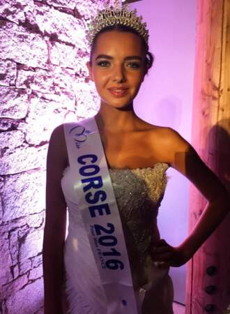 Miss France 2017 : Laetitia Duclos, Miss Corse 2016