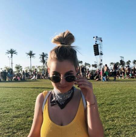 Darina : la fille de Sylvie Vartan ultra sexy à Coachella
