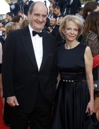 Pierre Lescure, qui deviendra l'année prochaine président du Festival de Cannes, et son épouse