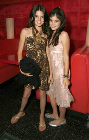 Kendall Jenner et Kylie Jenner en 2007