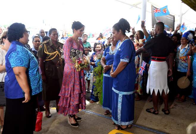 Meghan Markle en visite officielle aux îles Fidji