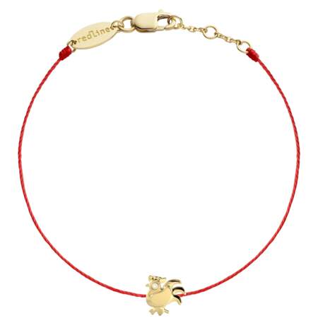 Bracelet. En or jaune 18 carats, 420€, sur www.redline-boutique.com et au Printemps et aux Galeries Lafayette.