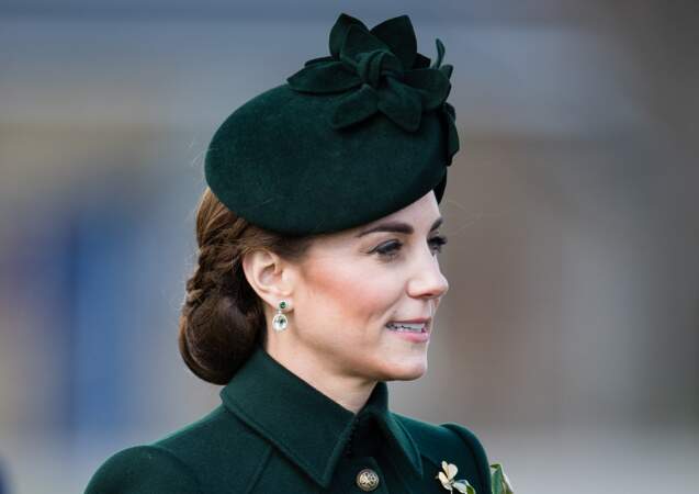 Kate Middleton et son bibi vert 