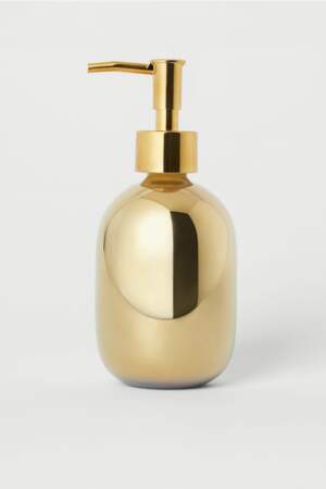 Pompe à savon en verre, H&M Home, 12,99€