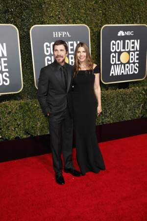 76ème cérémonie des Golden Globes : Christian Bale et Sibi Blazic