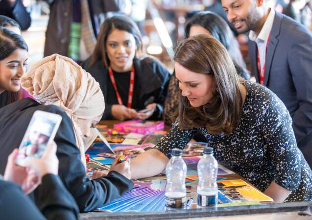 Kate Middleton et le prince William en visite à Sunderland