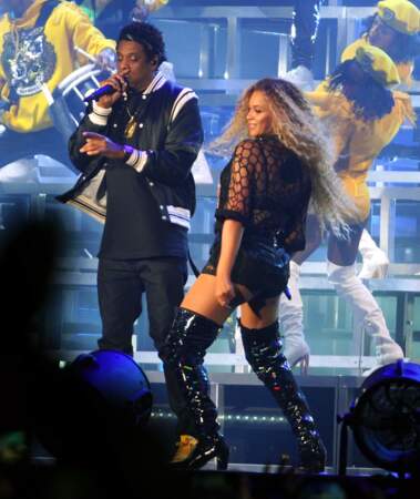 Beyoncé et Jay Z réunis sur scène 