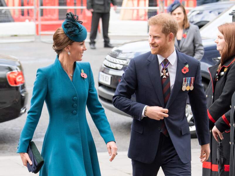 Le prince Harry et Kate Middleton complices à Londres