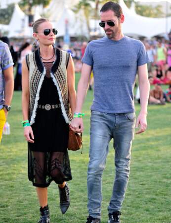 Kate Bosworth et son fiancé Michael Polish