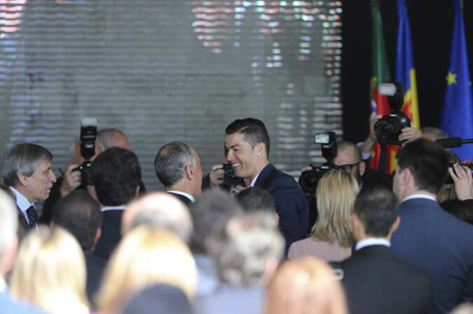 Cristiano Ronaldo était présent pour l'inauguration