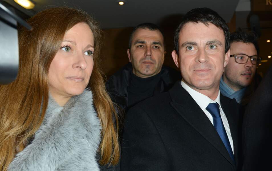 Manuel Valls et sa compagne