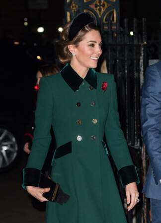 L’obsession Mode de Kate Middleton : le vert sapin