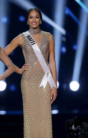 Candidate à Miss Univers 2016 - Miss Haïti : Raquel Pelissier qui a terminé en finale face à Iris Mittenaere