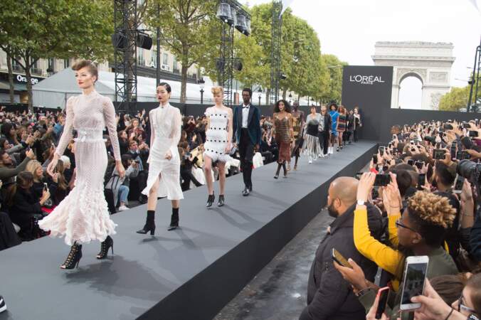 Le Défilé L'Oréal Paris show - Finish