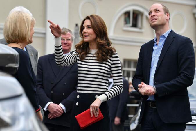 La duchesse et le duc de Cambridge le 7 mai 2019 à Londres pour une sortie officielle