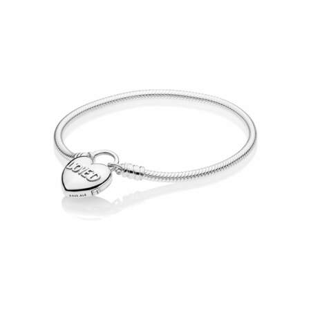 Bracelet Moments cadenas Aimée, Pandora, 69€