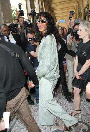 Fashion week Hommes, défilé Louis Vuitton : Naomi Campbell