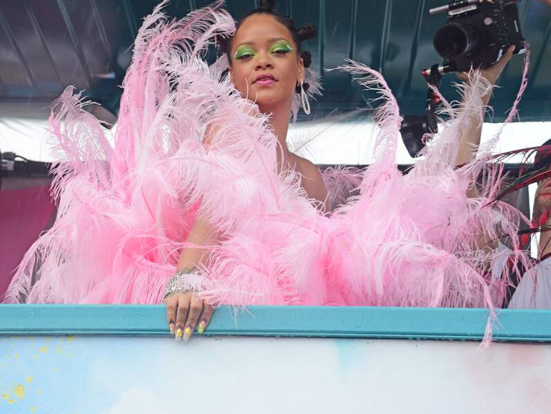 Rihanna au carnaval de la Barbade