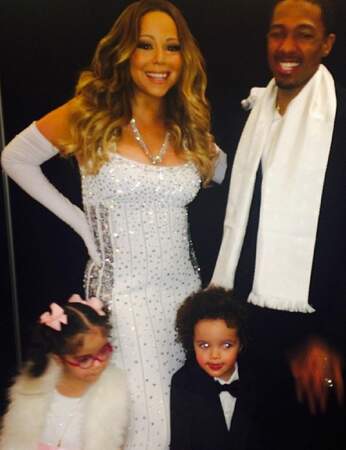 La petite photo de famille pour Mariah Carey