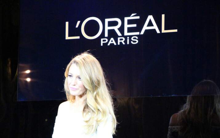 Blake Lively vient d'être proclamée nouvelle égérie l'Oréal Paris