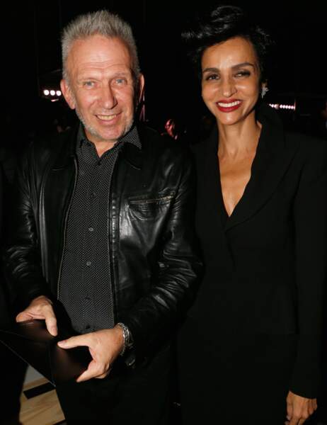 Jean-Paul Gaultier a convié sa muse, Farida Khelfa, au défilé