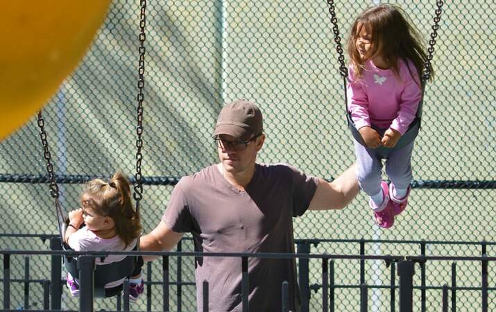 Matt Damon et ses filles