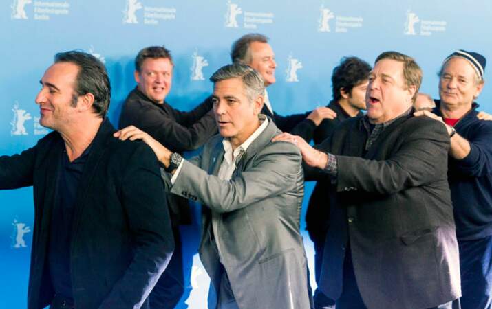 Jean Dujardin, George Clooney, John Goodman et Bill Murray