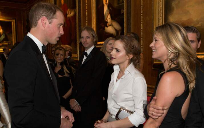 Le prince William a conquis Emma Watson et Kate Moss