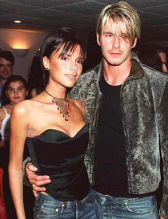 Victoria et David Beckham le 20 septembre 1999