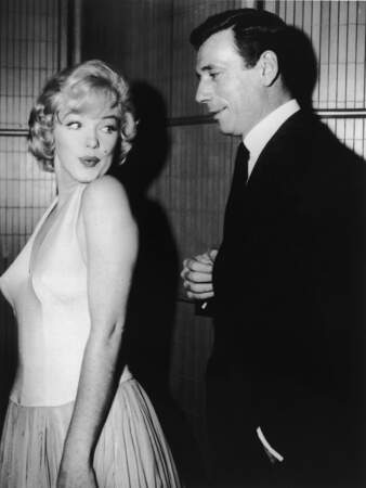 Marilyn Monroe et Yves Montand