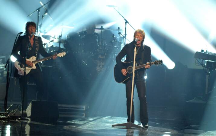 Le groupe Bon Jovi, surprenant 13ème du classement