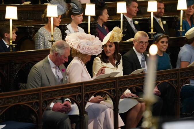 Le prince Charles, Camilla Parker Bowles et Kate Middleton