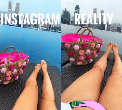 Une célèbre blogueuse se moque des posts parfaits des stars sur Instagram, et c’est drôle