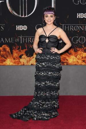 Avant-première de Game of Thrones à New York : Maisie Williams