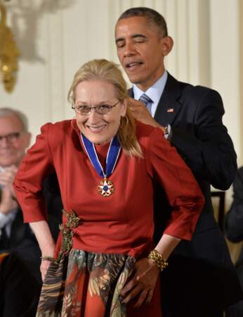 Meryl Streep, une actrice en or (avec Barack Obama)