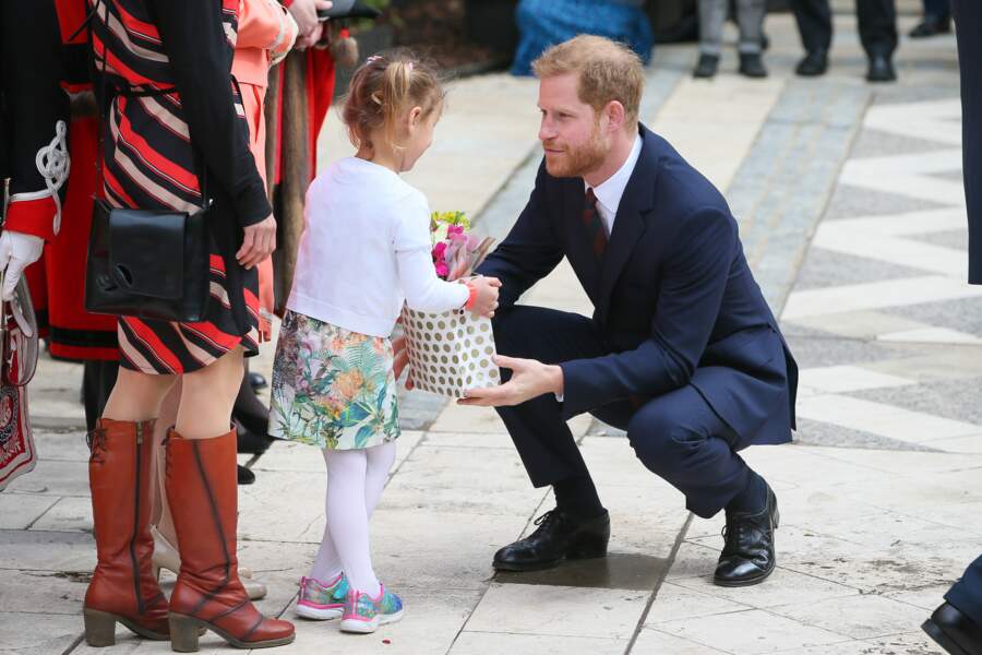 À cette occasion, le duc de Sussex a reçu de nombreux cadeaux pour son futur royal baby