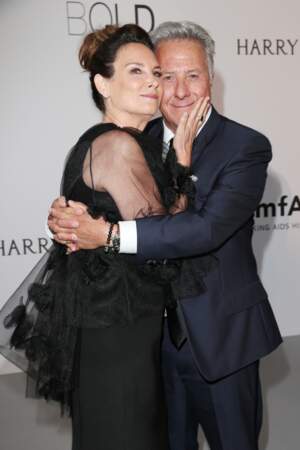 Gala de l'amfAR du Festival de Cannes 2017 : Dustin Hoffman et sa femme Lisa
