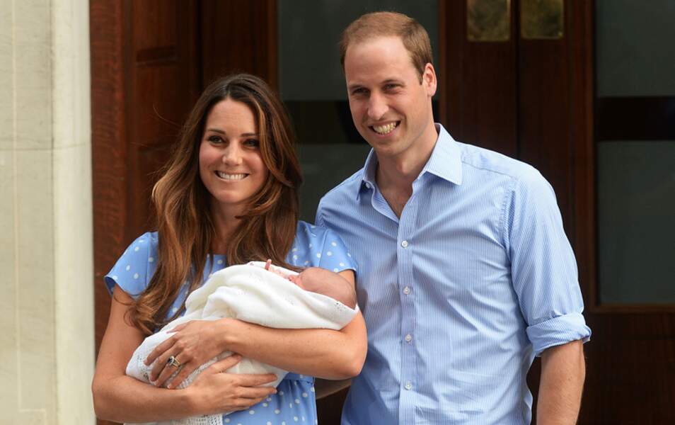 Kate, William et leur fils