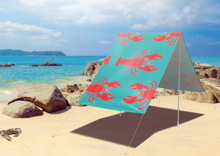 Tente de plage homard, Fieldcandy sur ksl-living.fr, 139€