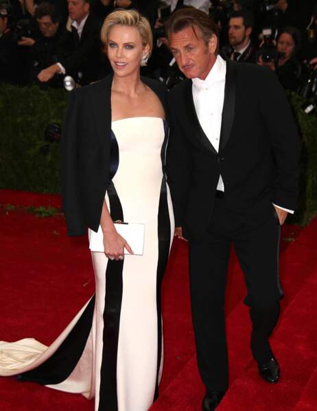 Nos chouchous de la soirée : Charlize Theron et Sean Penn <3