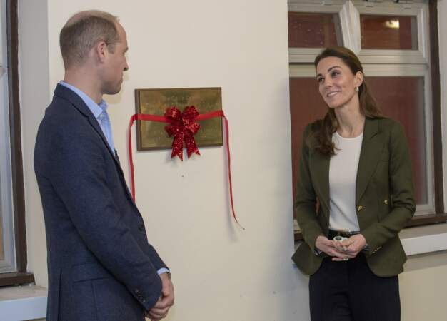 Et Kate Middleton devant son prince charmant 