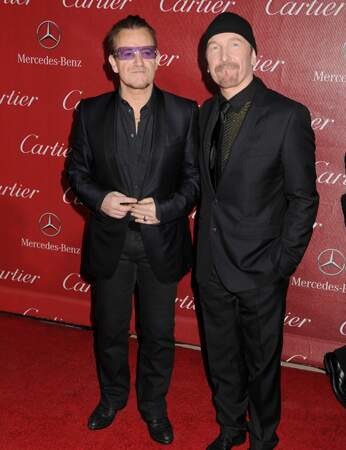 Bono et The Edge du groupe U2