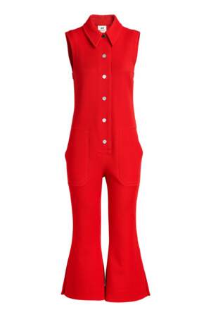 Combi-pantalon cropped rouge, H&M Studio, 129 euros