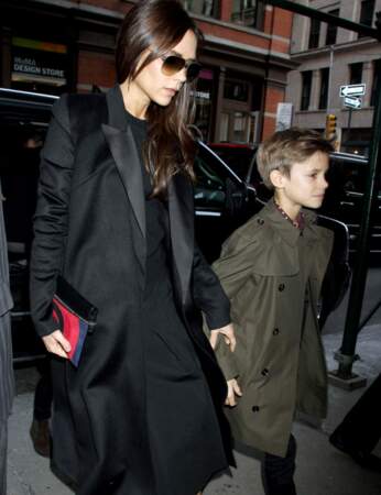 Victoria Beckham et son fils Romeo