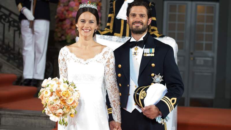 Mariage du prince Carl Philip et de Sofia Hellqvist le 13 juin 2015 