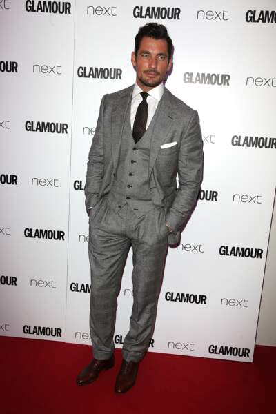 David Gandy aux Glamour Awards