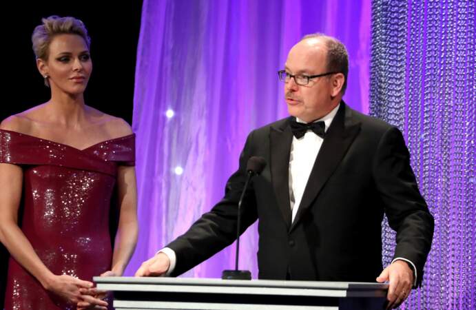 Princess Grace Awards : Charlène et Albert de Monaco